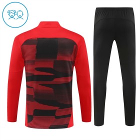 AC Milan Rode Trainings Sweatshirt Kwart-Zip 2024-25  - Kids